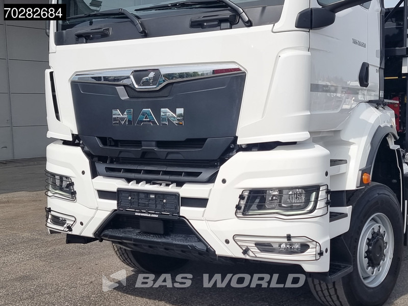 Ny Tipvogn lastbil, Lastbil med kran MAN TGS 28.520 6X4 Palfinger PK24001 SLD 5 Kran 2-way tipper Retarder Big-Axle Liftachse Euro 6: billede 17