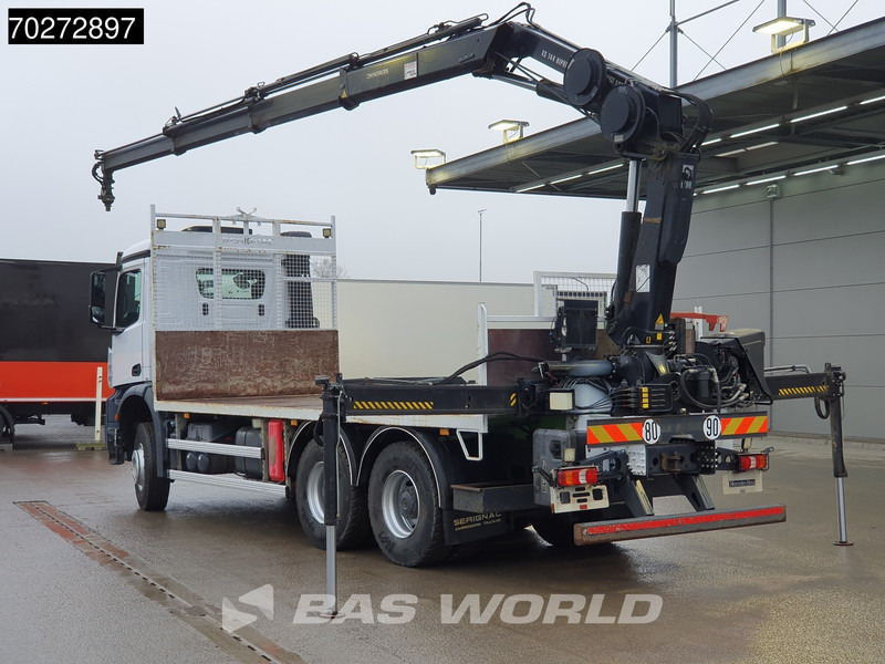 Mercedes-Benz Arocs 2636 6X4 Hiab 144 E-3 Hipro Kran Crane Remote Full Steel Euro 6 - Lastbil med lad, Lastbil med kran: billede 3 Mercedes-Benz Arocs 2636 6X4 Hiab 144 E-3 Hipro Kran Crane Remote Full Steel Euro 6 - Lastbil med lad, Lastbil med kran: billede 3