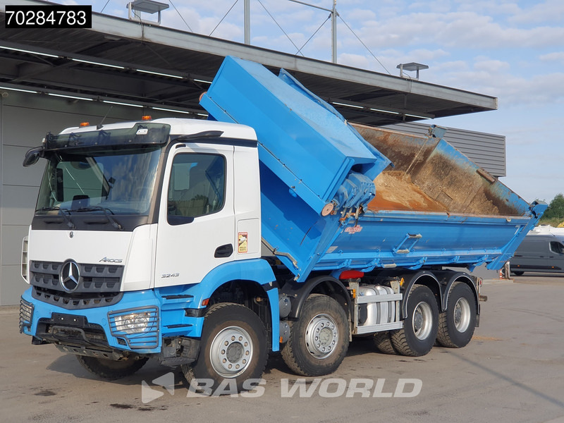 Mercedes-Benz Arocs 3243 8X4 14m3 2-side tipper Big-Axle Steelsuspension Navi Euro 6 - Tipvogn lastbil: billede 5 Mercedes-Benz Arocs 3243 8X4 14m3 2-side tipper Big-Axle Steelsuspension Navi Euro 6 - Tipvogn lastbil: billede 5
