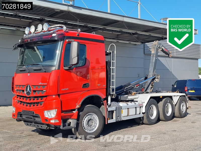 Mercedes-Benz Arocs 3258 8X4 24t Hiab XR24SL5924 Retarder Big-Axle Lift-Lenkachse Euro 6 - Lastbil kroghejs: billede 1 Mercedes-Benz Arocs 3258 8X4 24t Hiab XR24SL5924 Retarder Big-Axle Lift-Lenkachse Euro 6 - Lastbil kroghejs: billede 1
