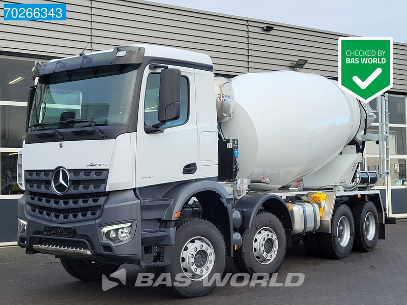 Mercedes-Benz Arocs 4140 8X4 NEW 10m3 Remmel Mixer Automatic Euro 3 - Betonbil: billede 1 Mercedes-Benz Arocs 4140 8X4 NEW 10m3 Remmel Mixer Automatic Euro 3 - Betonbil: billede 1