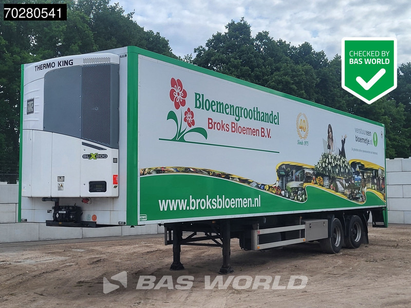 Pacton Thermo King SLX200 D-Hollandia 2500kg LBW Blumenbreit Lift+Lenkachse - Kølevogn sættevogn: billede 1 Pacton Thermo King SLX200 D-Hollandia 2500kg LBW Blumenbreit Lift+Lenkachse - Kølevogn sættevogn: billede 1