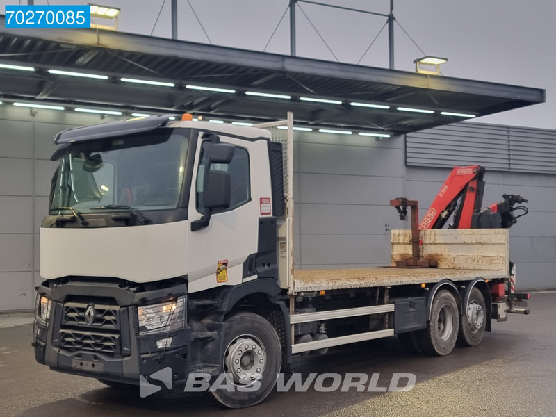 Renault C 380 6X2 Fassi F155A.0.23 E-ACTIVE Remote Control Euro 6 - Lastbil med lad, Lastbil med kran: billede 2 Renault C 380 6X2 Fassi F155A.0.23 E-ACTIVE Remote Control Euro 6 - Lastbil med lad, Lastbil med kran: billede 2