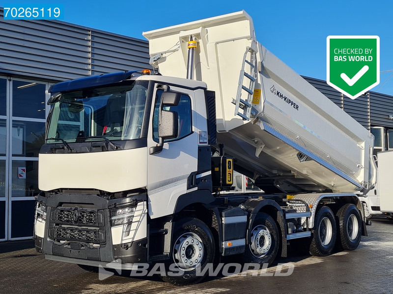 Renault C 480 8X4 NEW! 18m3 KH Kipper Big Axle Full steel OPTIBRAKE+ Euro 6 - Tipvogn lastbil: billede 1 Renault C 480 8X4 NEW! 18m3 KH Kipper Big Axle Full steel OPTIBRAKE+ Euro 6 - Tipvogn lastbil: billede 1
