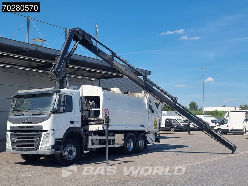 Volvo FM 370 6X2 Hiab X-Hipro 162 Kran GeesinkNorba Lift+Lenkachse VEB Euro 6 - Affaldsmaskine: billede 5 Volvo FM 370 6X2 Hiab X-Hipro 162 Kran GeesinkNorba Lift+Lenkachse VEB Euro 6 - Affaldsmaskine: billede 5