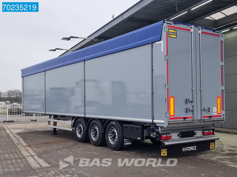Kraker K-FORCE 3 axles NEW! 6mm Liftachse 90m3 - Walking floor sættevogn: billede 2 Kraker K-FORCE 3 axles NEW! 6mm Liftachse 90m3 - Walking floor sættevogn: billede 2