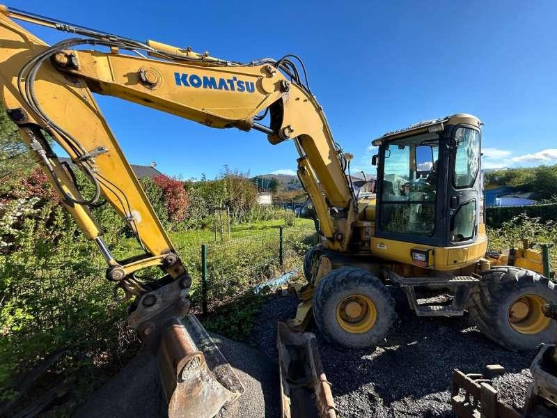 Komatsu PW98MR-6 - Hjulgravemaskine: billede 3 Komatsu PW98MR-6 - Hjulgravemaskine: billede 3