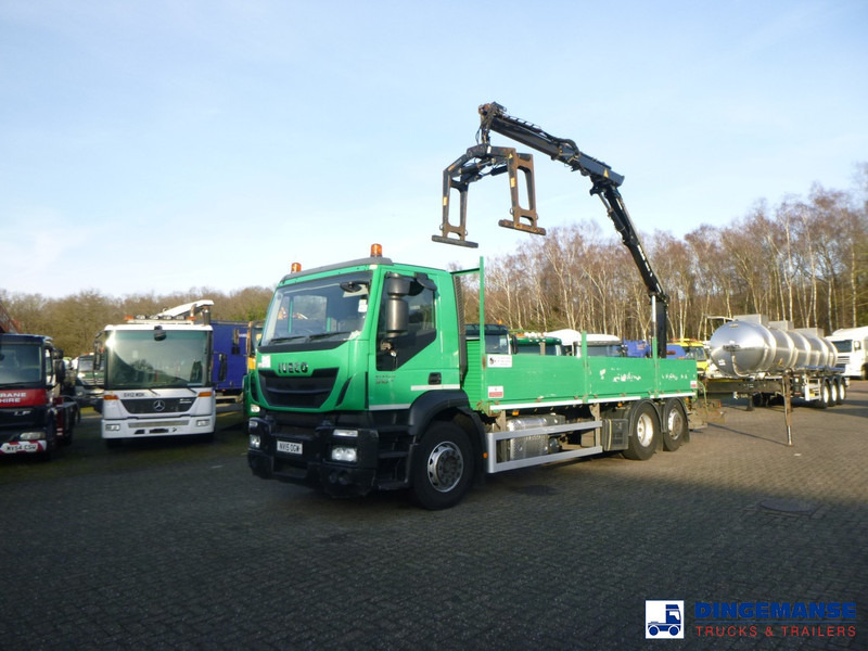 Iveco Stralis 310 6x2 Euro 6 RHD + Atlas 129.3 crane - Lastbil med kran: billede 1 Iveco Stralis 310 6x2 Euro 6 RHD + Atlas 129.3 crane - Lastbil med kran: billede 1