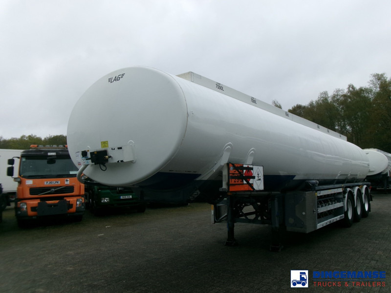 LAG Fuel tank alu 42 m3 / 6 comp + pump - Tanksættevogn: billede 1 LAG Fuel tank alu 42 m3 / 6 comp + pump - Tanksættevogn: billede 1