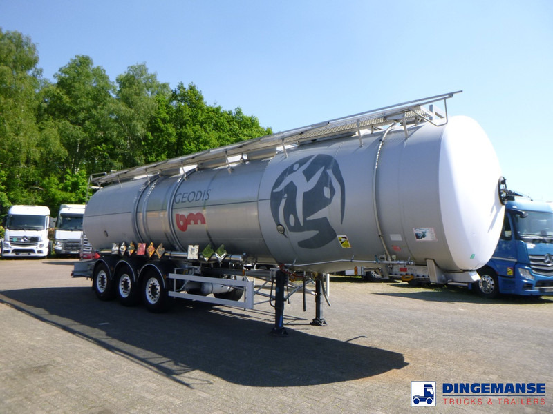 Magyar Chemical tank inox L4BH 44.5 m3 / 3 comp - Tankanhænger: billede 2 Magyar Chemical tank inox L4BH 44.5 m3 / 3 comp - Tankanhænger: billede 2