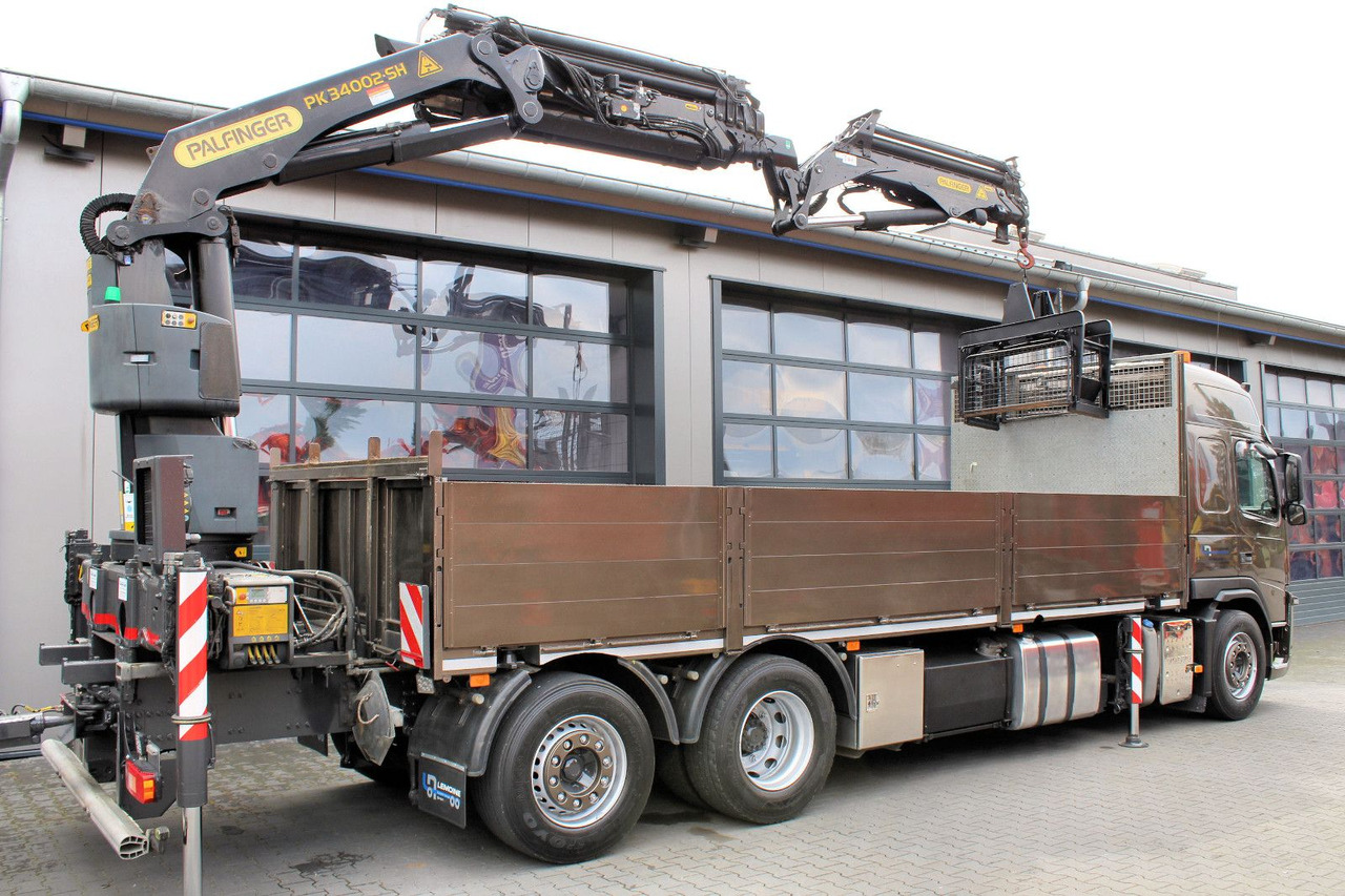 Leje en  Volvo FM 420 6x2 Container-Pritsche+Kran PK 34.002+JIB Volvo FM 420 6x2 Container-Pritsche+Kran PK 34.002+JIB: billede 10