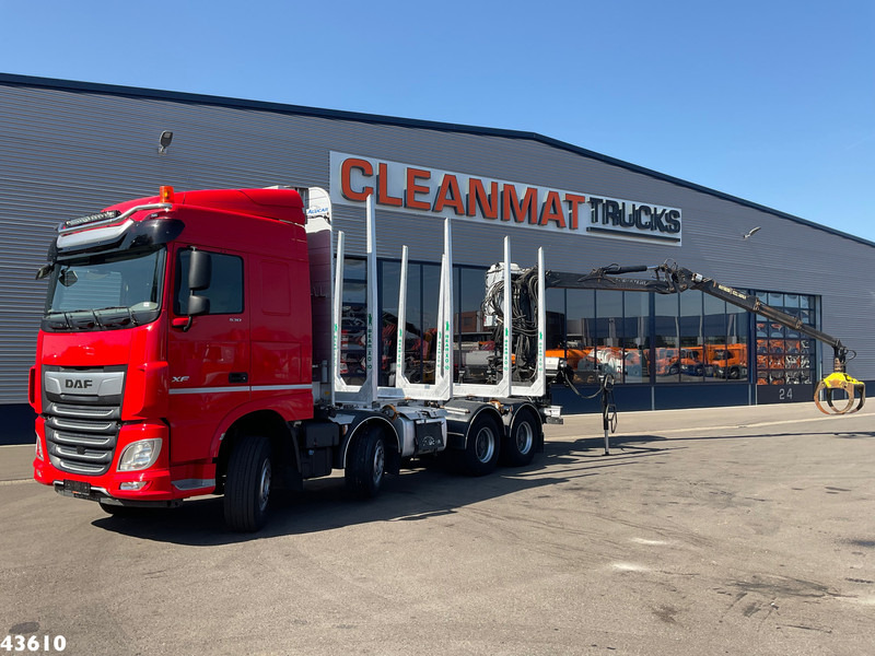 DAF FAD XF 530 8x4 Holzkran - Lastbil med kran: billede 2 DAF FAD XF 530 8x4 Holzkran - Lastbil med kran: billede 2