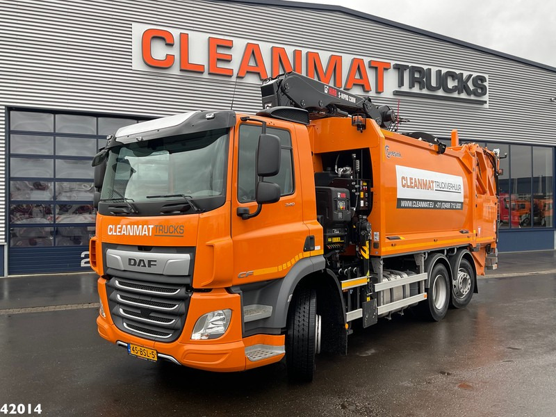 DAF FAN CF 340 Hiab 23 ton/meter laadkraan Welvaarts weighing system - Affaldsmaskine: billede 2 DAF FAN CF 340 Hiab 23 ton/meter laadkraan Welvaarts weighing system - Affaldsmaskine: billede 2
