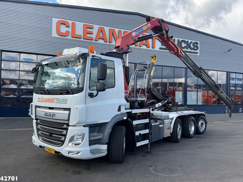 DAF FAQ CF 400 8x2 Euro 6 HMF 21 Tonmeter laadkraan - Lastbil kroghejs, Lastbil med kran: billede 1 DAF FAQ CF 400 8x2 Euro 6 HMF 21 Tonmeter laadkraan - Lastbil kroghejs, Lastbil med kran: billede 1