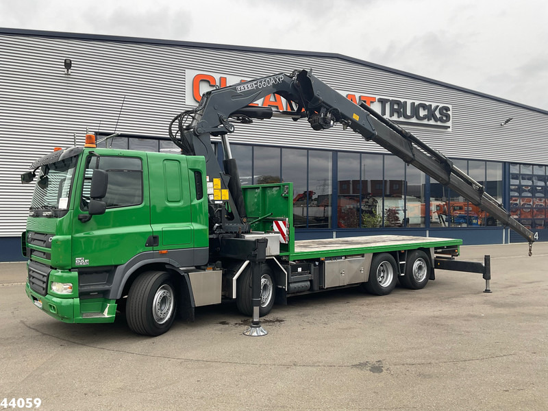 DAF FAX 85 CF 410 Euro 5 Fassi 66 Tonmeter laadkraan - Lastbil med kran: billede 1 DAF FAX 85 CF 410 Euro 5 Fassi 66 Tonmeter laadkraan - Lastbil med kran: billede 1