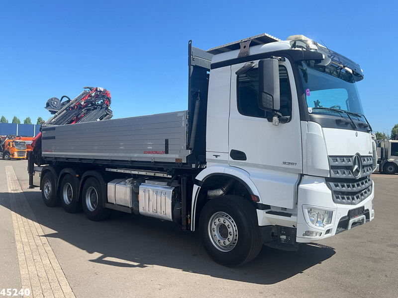 Mercedes-Benz Arocs 3251 8x4 Euro 6 Retarder Palfinger 34 Tonmeter laadkraan + Fly-Jib Just 146.766 km! - Lastbil med kran: billede 5 Mercedes-Benz Arocs 3251 8x4 Euro 6 Retarder Palfinger 34 Tonmeter laadkraan + Fly-Jib Just 146.766 km! - Lastbil med kran: billede 5