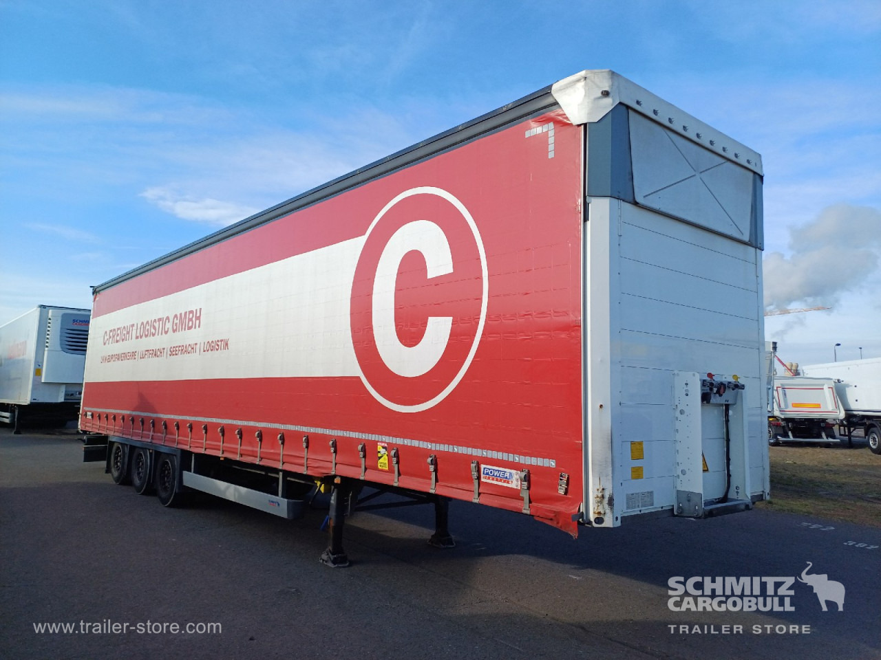 SCHMITZ Auflieger Curtainsider Mega - Gardintrailer: billede 1 SCHMITZ Auflieger Curtainsider Mega - Gardintrailer: billede 1