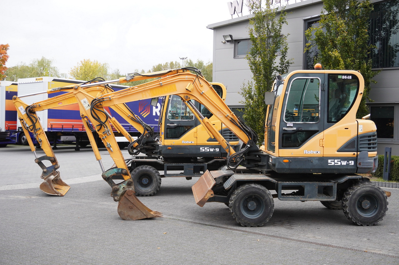 Hyundai Robex 55W-9 Wheeled Excavator 5.5t / 2 units - Hjulgravemaskine: billede 2 Hyundai Robex 55W-9 Wheeled Excavator 5.5t / 2 units - Hjulgravemaskine: billede 2