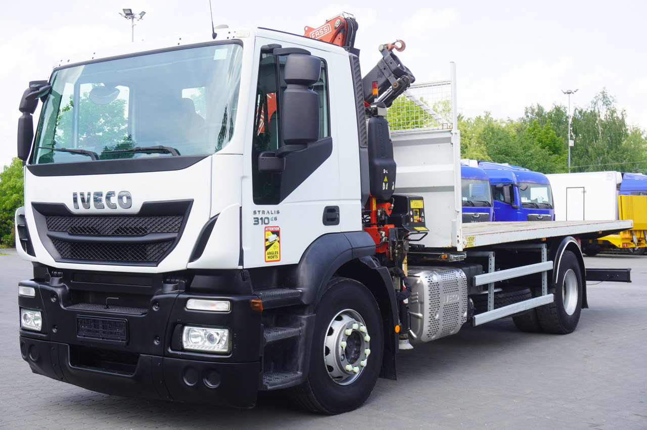 IVECO STRALIS 310 E6 / FASSI F110B / 630 MTH! / 4 t lift cap. / 19 t - Lastbil med lad, Lastbil med kran: billede 3 IVECO STRALIS 310 E6 / FASSI F110B / 630 MTH! / 4 t lift cap. / 19 t - Lastbil med lad, Lastbil med kran: billede 3