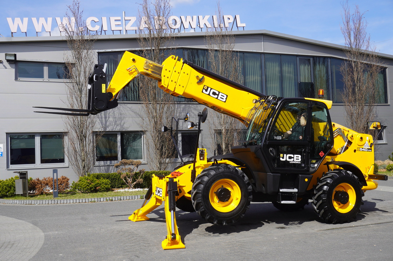 JCB 540-170 Telescopic Loader / 17m / joystick - Gummihjulslæsser: billede 4 JCB 540-170 Telescopic Loader / 17m / joystick - Gummihjulslæsser: billede 4