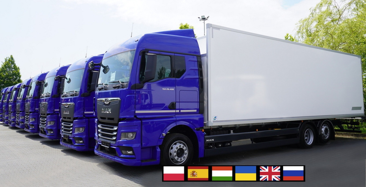 MAN New MAN TGX 26.400 / NEW IGLOOCAR refrigerator 23 pallets / 6×2 / 2024 / 10 units - Isotermisk lastbil: billede 1 MAN New MAN TGX 26.400 / NEW IGLOOCAR refrigerator 23 pallets / 6×2 / 2024 / 10 units - Isotermisk lastbil: billede 1