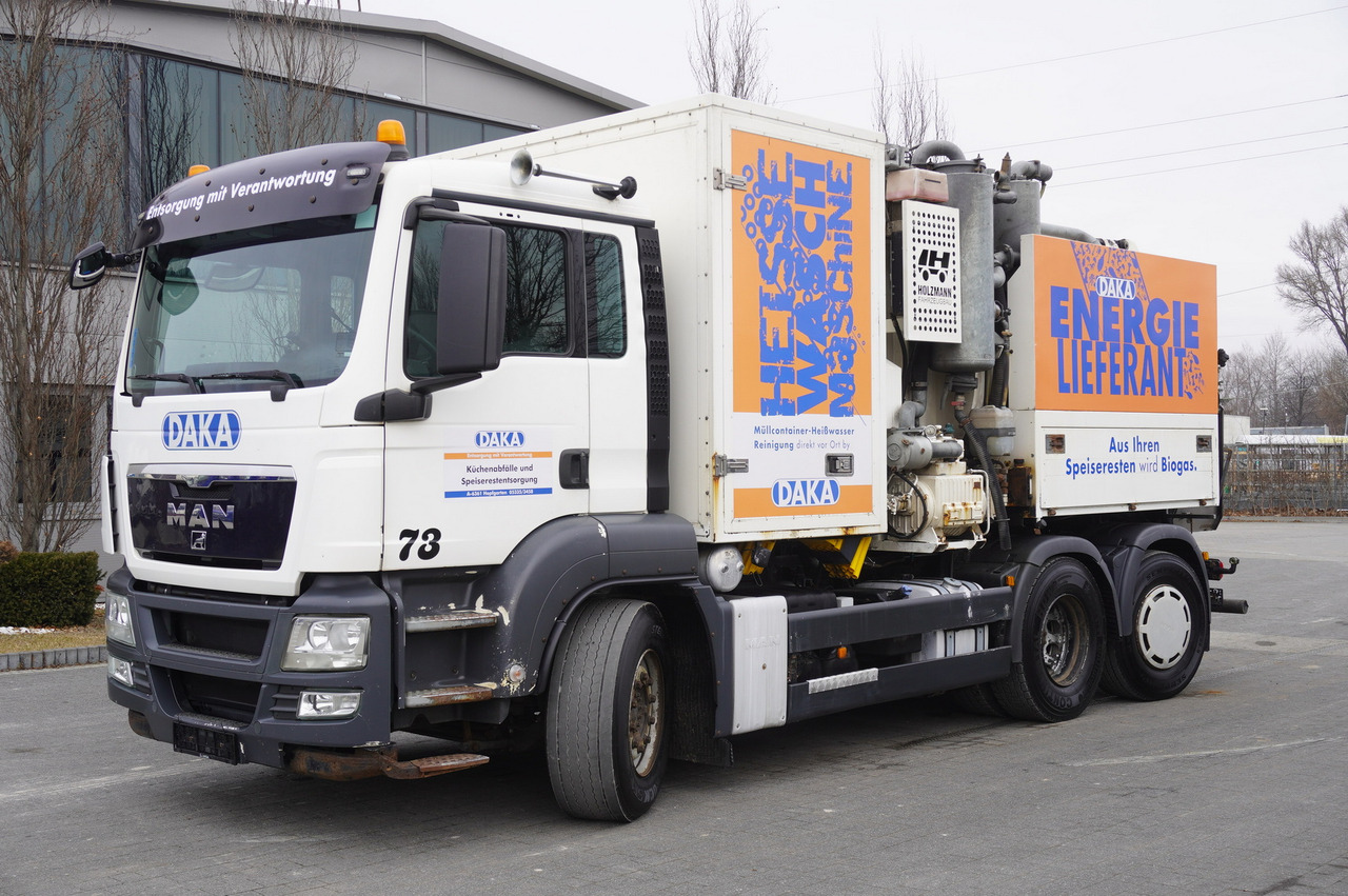 MAN TGS 26.360 / Holzmann Fahrzeugbau HBS 28/120.00 kitchen waste vehicle / Euro 5 - Affaldsmaskine: billede 1 MAN TGS 26.360 / Holzmann Fahrzeugbau HBS 28/120.00 kitchen waste vehicle / Euro 5 - Affaldsmaskine: billede 1