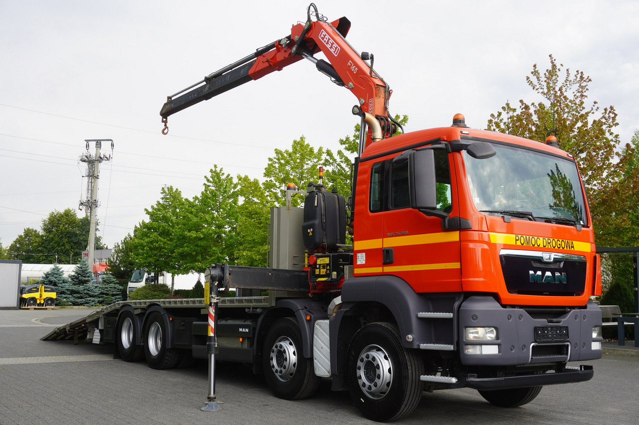 MAN TGS 35.360 E5 8x2 / FASSI F165 / 5.4 T cap. / 8.25 m reach - Lastbil med kran: billede 2 MAN TGS 35.360 E5 8x2 / FASSI F165 / 5.4 T cap. / 8.25 m reach - Lastbil med kran: billede 2