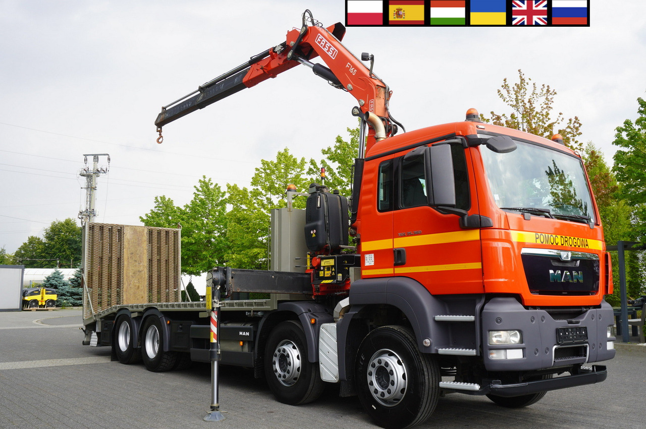 MAN TGS 35.360 E5 8x2 / FASSI F165 / 5.4 T cap. / 8.25 m reach - Lastbil med kran: billede 1 MAN TGS 35.360 E5 8x2 / FASSI F165 / 5.4 T cap. / 8.25 m reach - Lastbil med kran: billede 1
