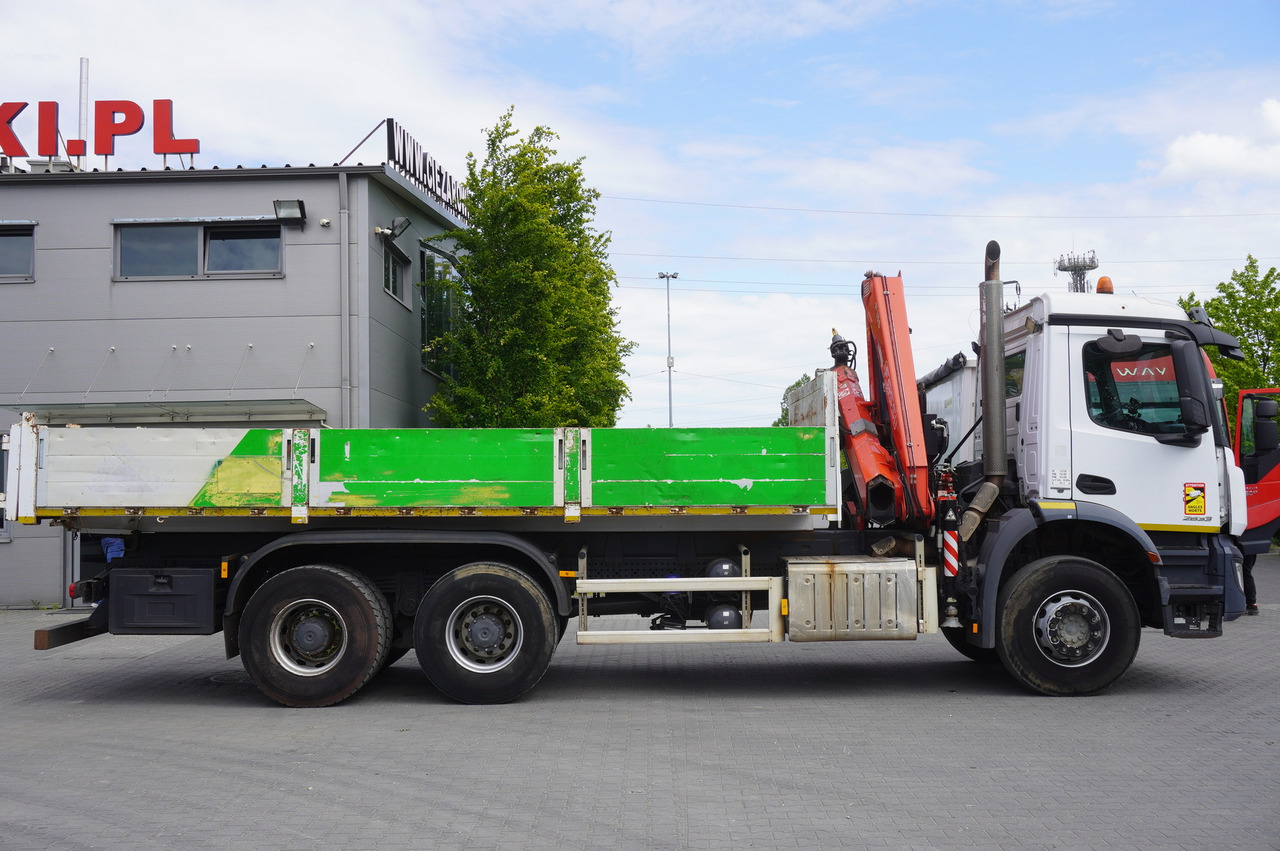 MERCEDES-BENZ AROCS 2633 6x4 / 5.5 T crane FASSI F135 / Tipper 15 EPAL - Lastbil med lad, Lastbil med kran: billede 5 MERCEDES-BENZ AROCS 2633 6x4 / 5.5 T crane FASSI F135 / Tipper 15 EPAL - Lastbil med lad, Lastbil med kran: billede 5