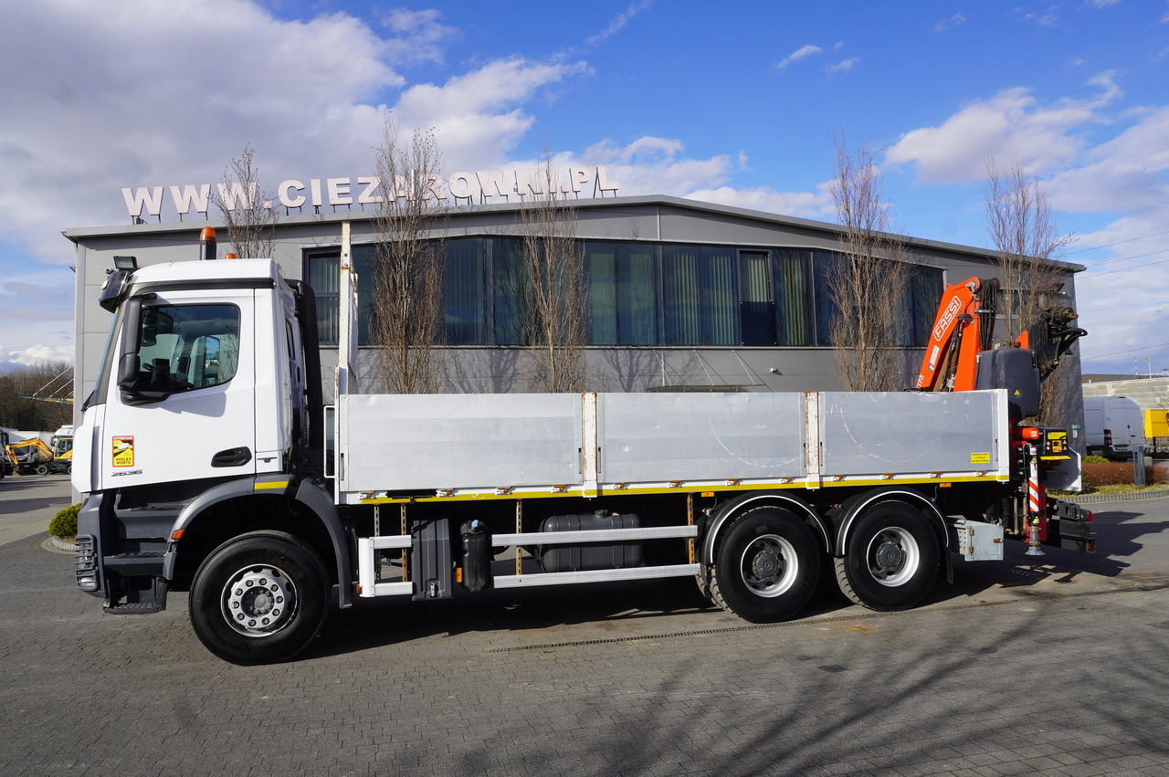 MERCEDES-BENZ AROCS 2636 Flatbed / HDS FASSI F175 7.7 T / 150,000 km - Lastbil med lad, Lastbil med kran: billede 3 MERCEDES-BENZ AROCS 2636 Flatbed / HDS FASSI F175 7.7 T / 150,000 km - Lastbil med lad, Lastbil med kran: billede 3