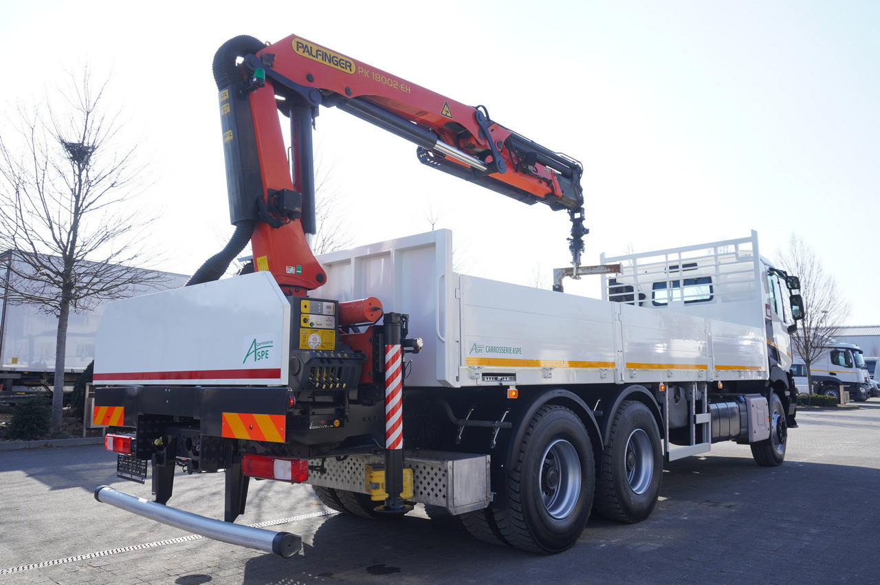 RENAULT C380 / 6x4 / HDS Palfinger PK 18002-EH 6000 kg - Lastbil med lad, Lastbil med kran: billede 4 RENAULT C380 / 6x4 / HDS Palfinger PK 18002-EH 6000 kg - Lastbil med lad, Lastbil med kran: billede 4