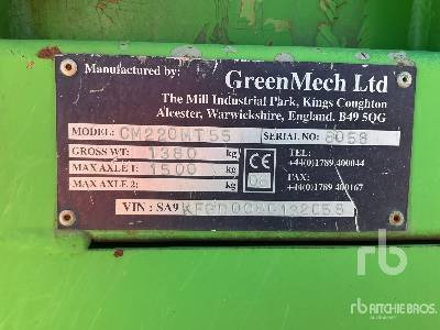 GREENMECH CM220MT55 - Flishugger: billede 5 GREENMECH CM220MT55 - Flishugger: billede 5
