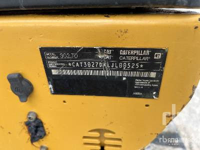CAT 302.7DCR - Minigravemaskine: billede 5 CAT 302.7DCR - Minigravemaskine: billede 5
