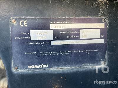 KOMATSU WA500-3 - Gummihjulslæsser: billede 5 KOMATSU WA500-3 - Gummihjulslæsser: billede 5