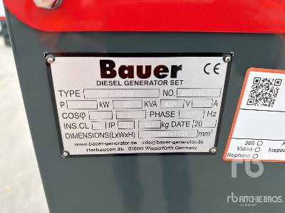 BAUER GFS-40KW Skid-Mounted 40kW/50kVA (Unused) - Strømgenerator: billede 5 BAUER GFS-40KW Skid-Mounted 40kW/50kVA (Unused) - Strømgenerator: billede 5