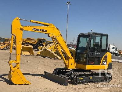 KOMATSU PC58-8 - Minigravemaskine: billede 1 KOMATSU PC58-8 - Minigravemaskine: billede 1