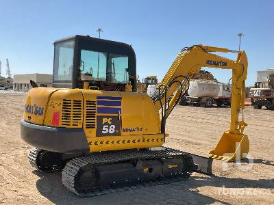 KOMATSU PC58-8 - Minigravemaskine: billede 3 KOMATSU PC58-8 - Minigravemaskine: billede 3