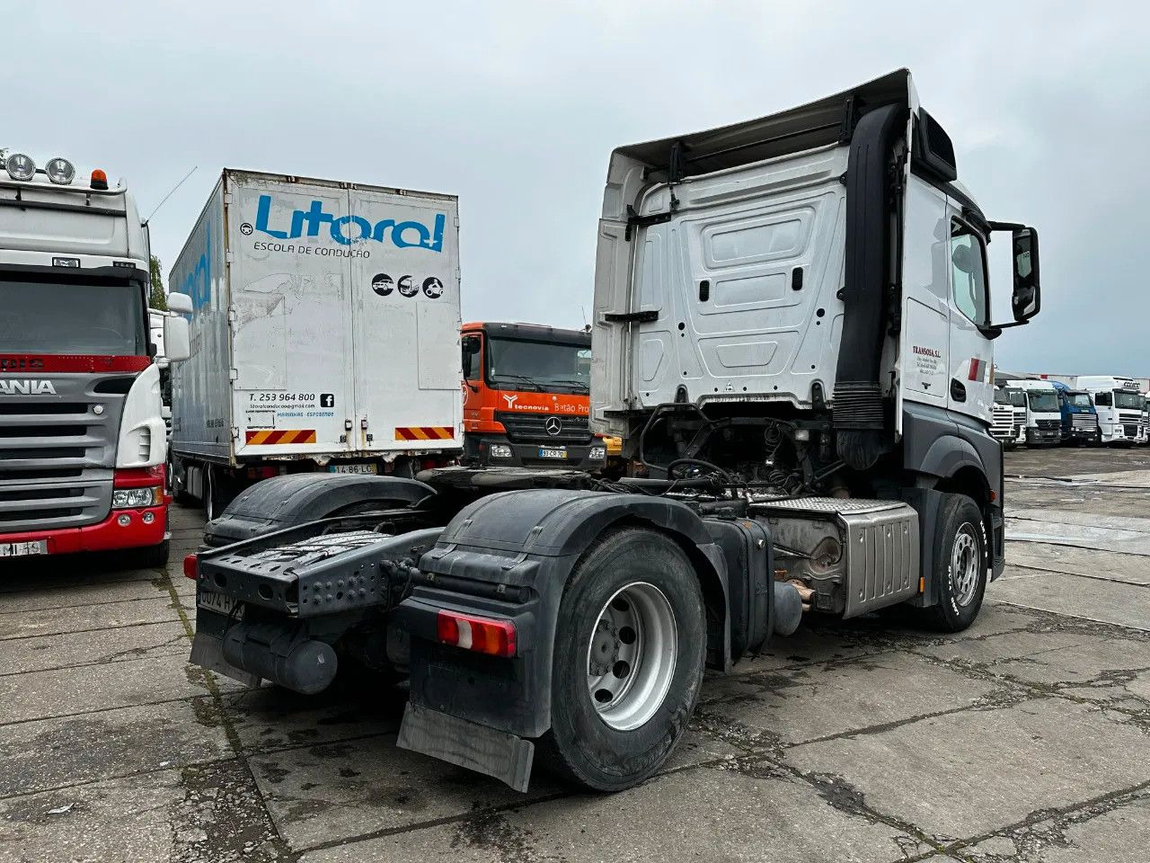 Mercedes-Benz Actros 1851 4X2 Tractor-unit Spring/Air Retarder - Trækker: billede 4 Mercedes-Benz Actros 1851 4X2 Tractor-unit Spring/Air Retarder - Trækker: billede 4