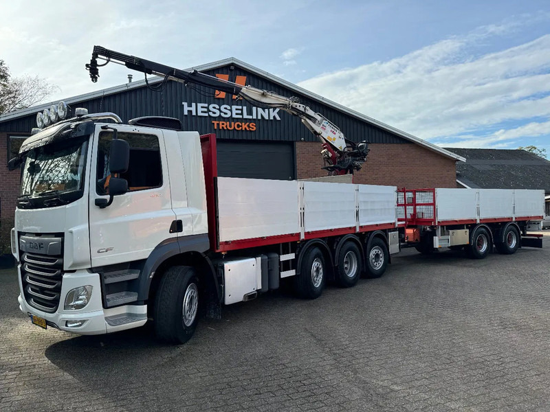 DAF CF 480 8X2 KENNIS K14R2 Kraan/Crane Combi 289000KM Top condition - Lastbil med kran: billede 1 DAF CF 480 8X2 KENNIS K14R2 Kraan/Crane Combi 289000KM Top condition - Lastbil med kran: billede 1