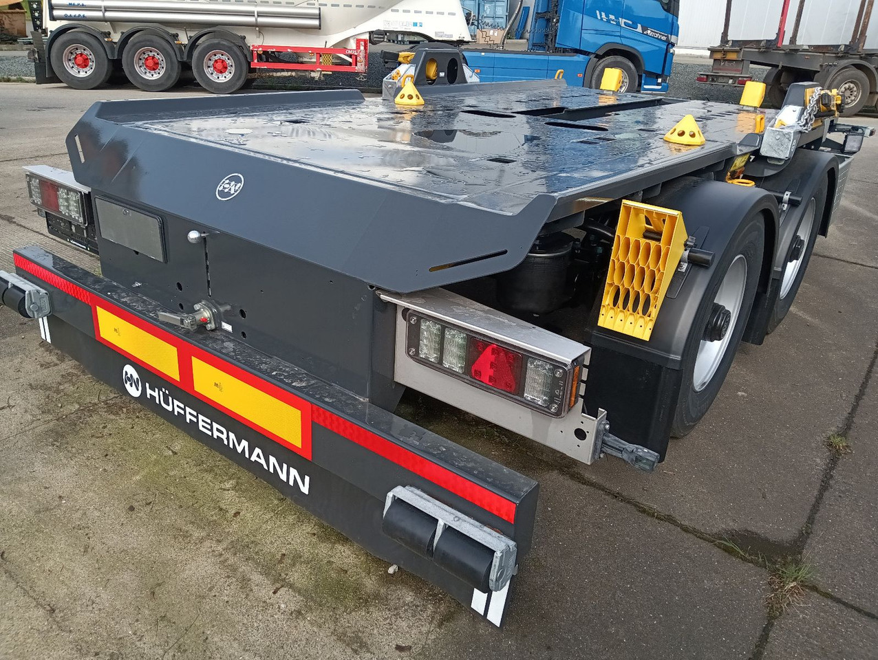 Hüffermann 2-A-MINI-CARRIER SAFETYFIX VERZINKT NEU FULLOPTI - Kroghejsvogn/ Skip loader anhænger: billede 4 Hüffermann 2-A-MINI-CARRIER SAFETYFIX VERZINKT NEU FULLOPTI - Kroghejsvogn/ Skip loader anhænger: billede 4