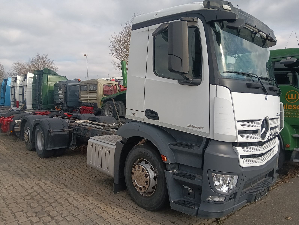 Mercedes-Benz ANTOS 2545 6x2 Lenkachse Luft/Luft PTO AHK - Lastbil chassis: billede 2 Mercedes-Benz ANTOS 2545 6x2 Lenkachse Luft/Luft PTO AHK - Lastbil chassis: billede 2