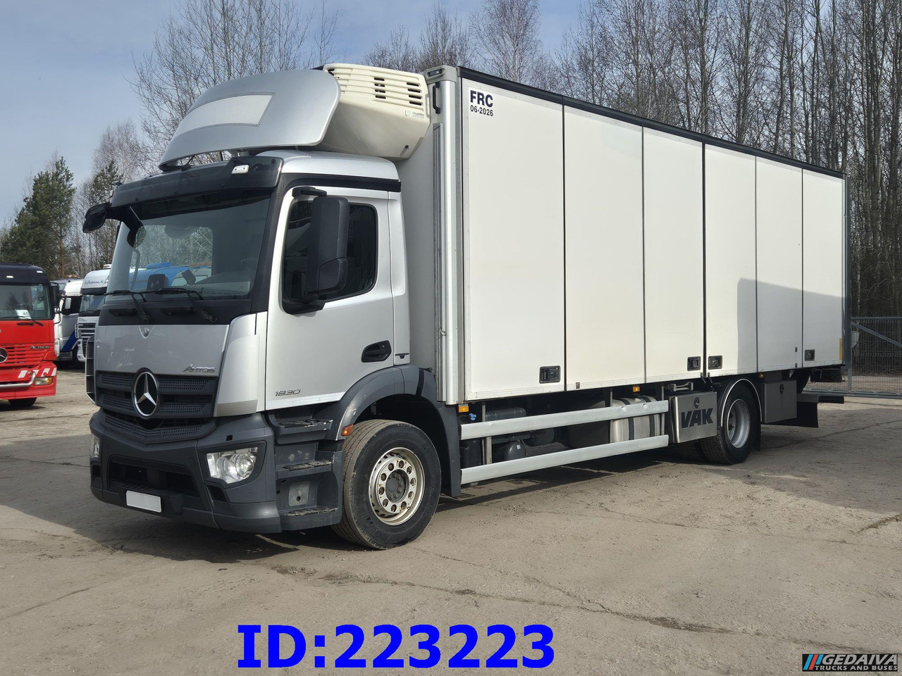 MERCEDES-BENZ Antos 1830 FRC Euro6 - Kølevogn lastbil: billede 1 MERCEDES-BENZ Antos 1830 FRC Euro6 - Kølevogn lastbil: billede 1