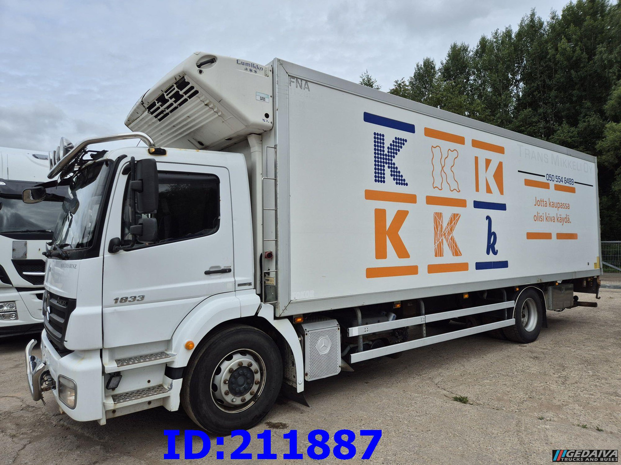 MERCEDES-BENZ Axor 1833 - Manual - Kølevogn lastbil: billede 1 MERCEDES-BENZ Axor 1833 - Manual - Kølevogn lastbil: billede 1