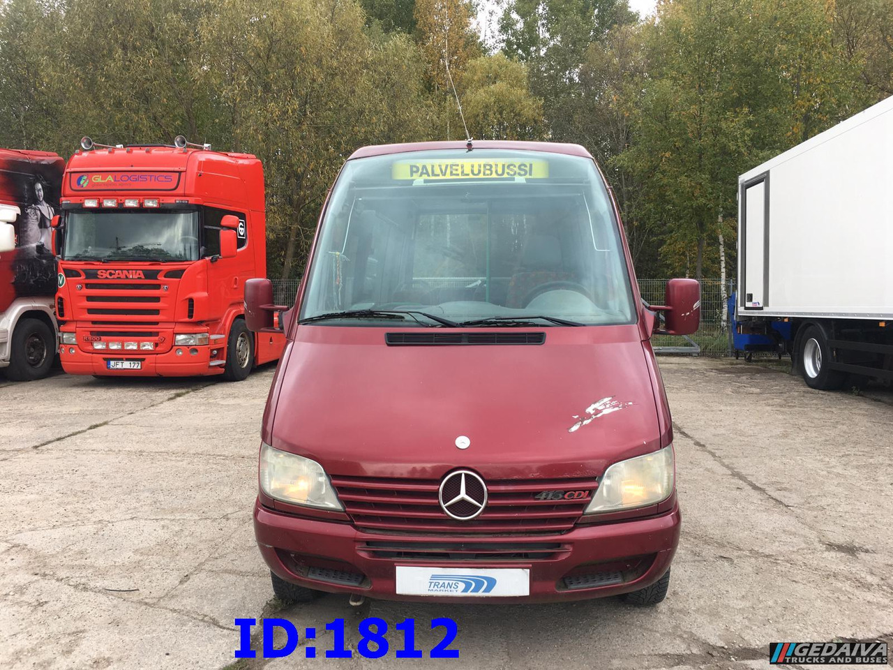 MERCEDES-BENZ Sprinter 413 - 17 Place - Minibus, Persontransport: billede 2 MERCEDES-BENZ Sprinter 413 - 17 Place - Minibus, Persontransport: billede 2