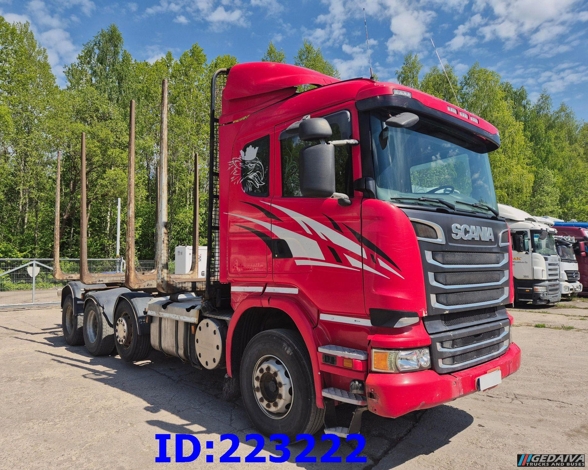 SCANIA R620 - 8x4 - Steering axle - Tømmerbil: billede 4 SCANIA R620 - 8x4 - Steering axle - Tømmerbil: billede 4