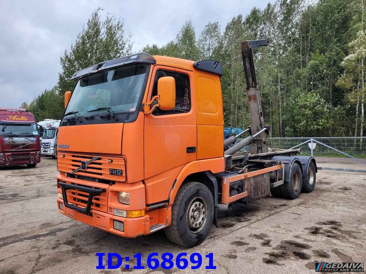 VOLVO FH12 380HP 6x2 10tyre Hook Tipper - Lastbil kroghejs: billede 1 VOLVO FH12 380HP 6x2 10tyre Hook Tipper - Lastbil kroghejs: billede 1