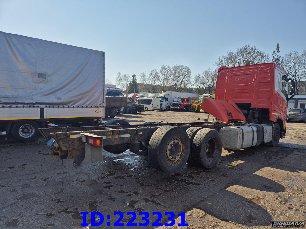 VOLVO FH13 540HP 6X2 Euro6 - Lastbil chassis: billede 4 VOLVO FH13 540HP 6X2 Euro6 - Lastbil chassis: billede 4