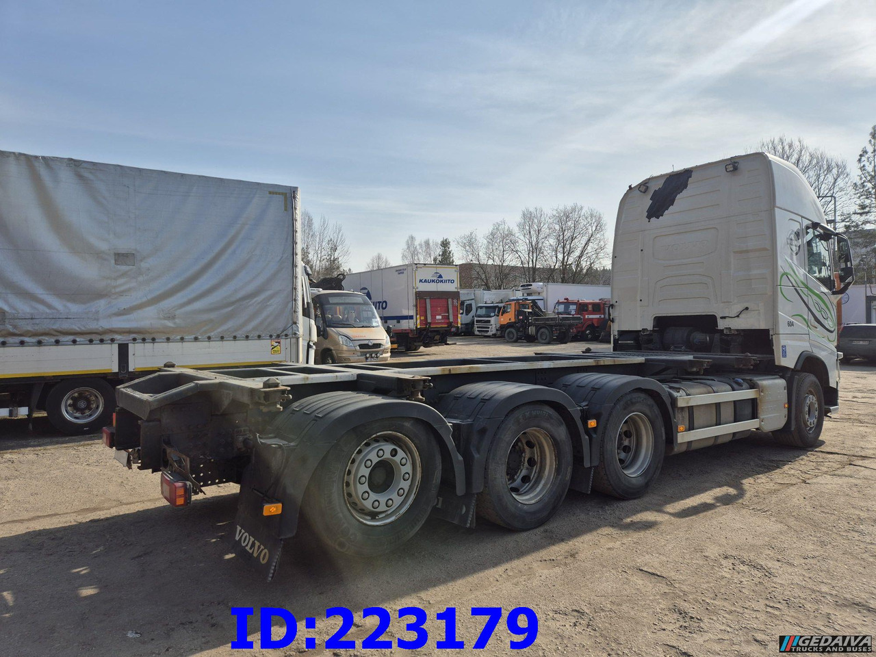 VOLVO FH13 540HP BDF 8X4 (Steering axel) - Containerbil/ Veksellad lastbil: billede 5 VOLVO FH13 540HP BDF 8X4 (Steering axel) - Containerbil/ Veksellad lastbil: billede 5