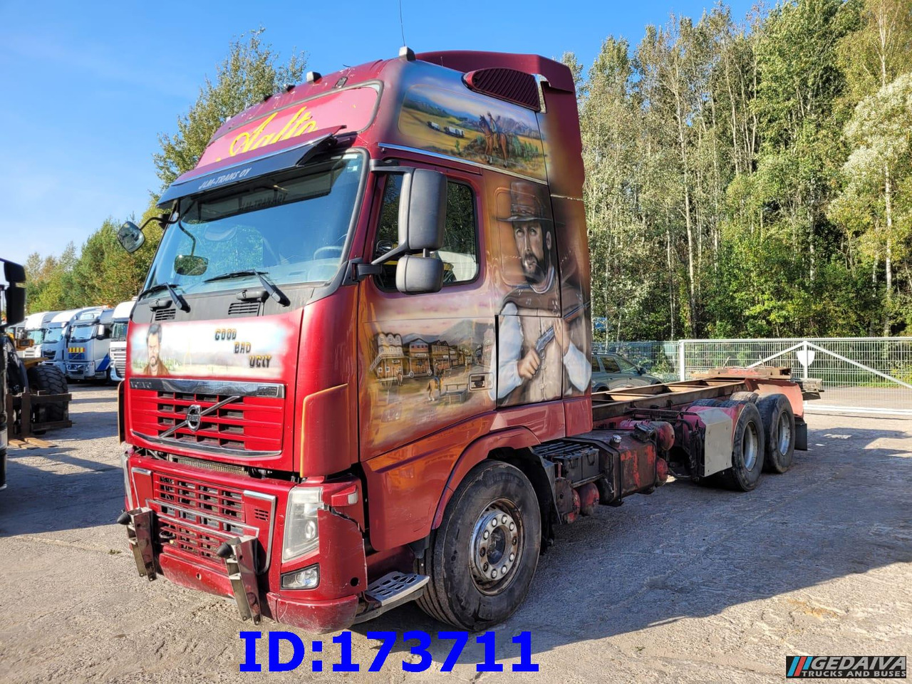 VOLVO FH16 700HP 6x4 Euro5 - Lastbil chassis: billede 1 VOLVO FH16 700HP 6x4 Euro5 - Lastbil chassis: billede 1
