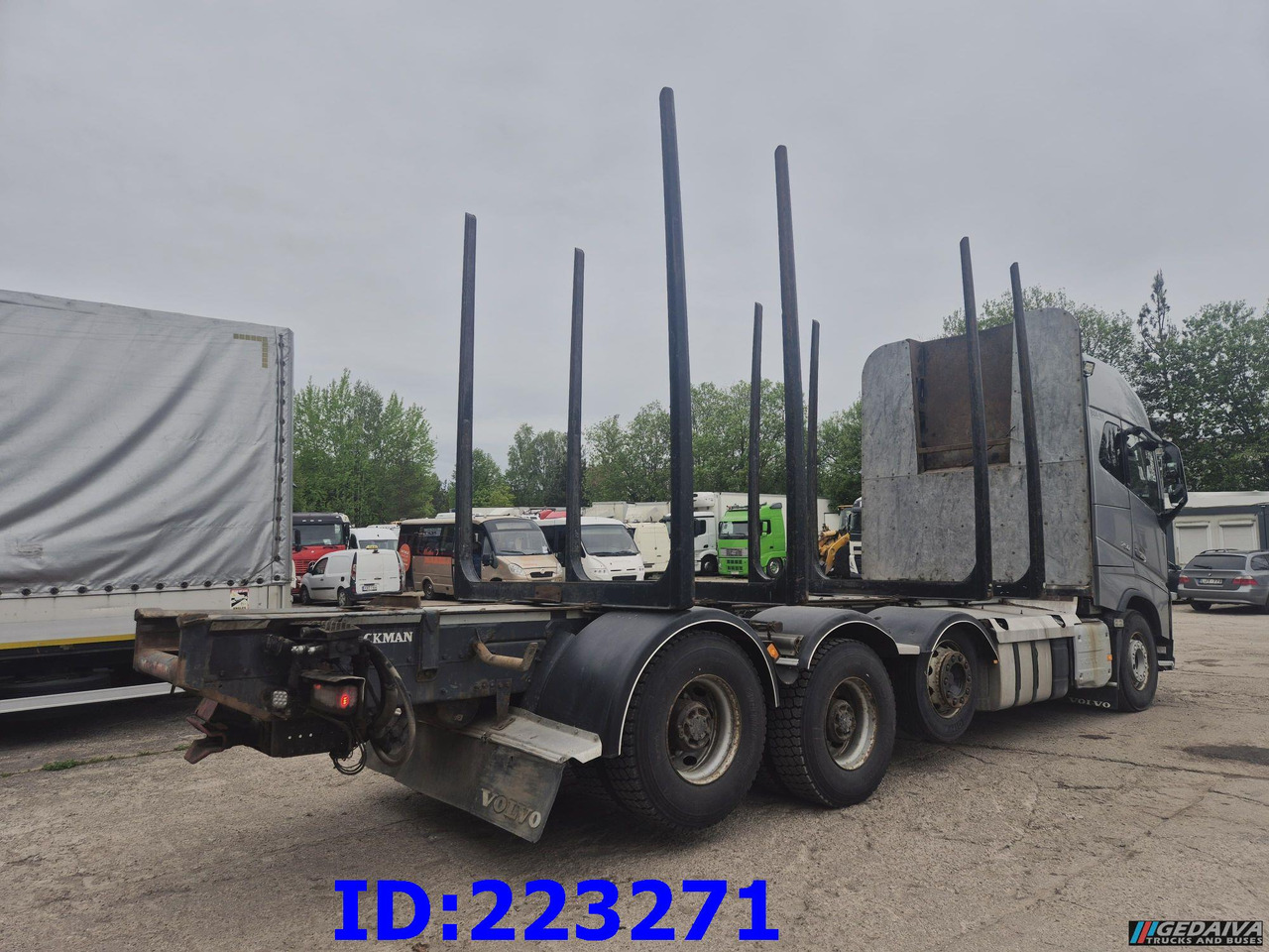 VOLVO FH16 750HP 8x4 (Steering axle / 2 axles lifting) - Tømmerbil: billede 5 VOLVO FH16 750HP 8x4 (Steering axle / 2 axles lifting) - Tømmerbil: billede 5